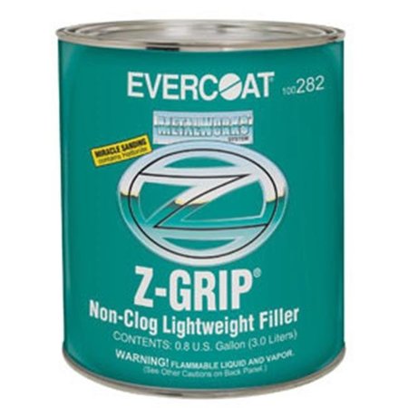 FIBRE-GLASS EVERCOAT Fibre-Glass Evercoat FIB-282 Z-GripNon-Clog Lightweight Filler; Gallon FIB-282